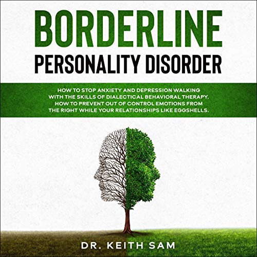 Borderline Personality Disorder Audiolibro Por Dr. Keith Sam arte de portada