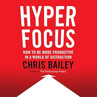 Hyperfocus Audiolibro Por Chris Bailey arte de portada