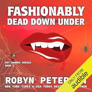 Fashionably Dead Down Under Audiolibro Por Robyn Peterman arte de portada