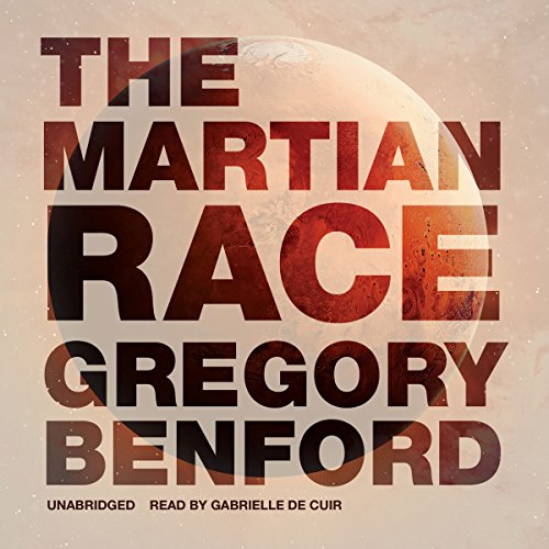 The Martian Race Audiolibro Por Gregory Benford arte de portada