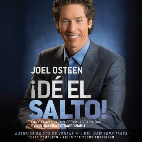 ¡DÉ EL SALTO! [TAKE THE JUMP!] Audiolibro Por Joel Osteen arte de portada