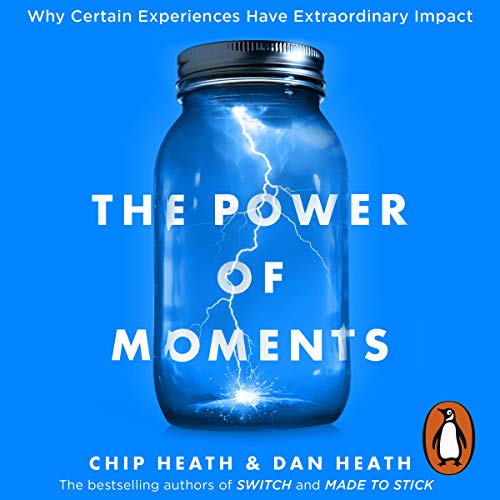 The Power of Moments Audiolibro Por Chip Heath, Dan Heath arte de portada