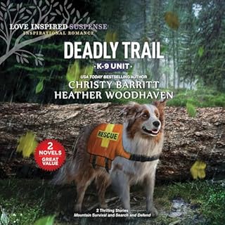 Deadly Trail Audiobook By Christy Barritt, Heather Woodhaven cover art