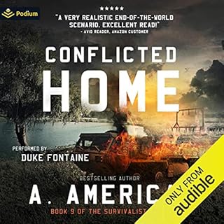 Conflicted Home Audiobook By A. American cover art