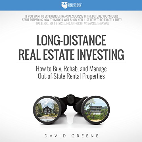 Long-Distance Real Estate Investing Audiolibro Por David M Greene arte de portada