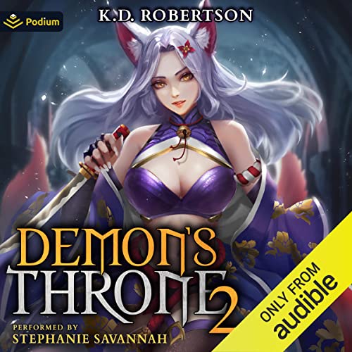 Demon's Throne 2 Audiolibro Por K.D. Robertson arte de portada