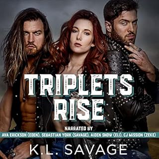 Triplets Rise Audiobook By K.L. Savage cover art