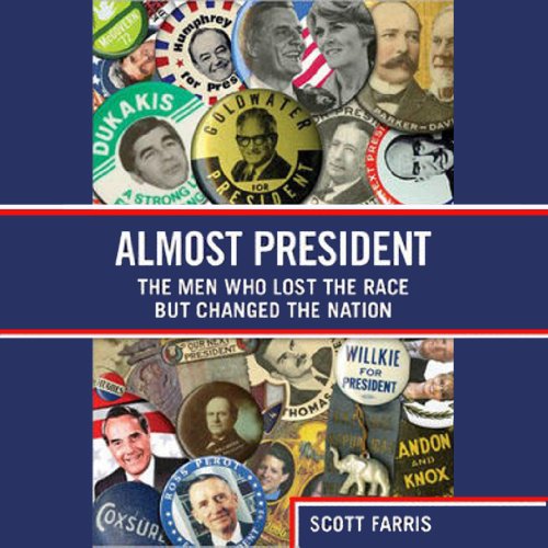 Almost President Audiolibro Por Scott Farris arte de portada