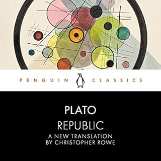 Republic Audiolibro Por Plato, Christopher Rowe - translator arte de portada