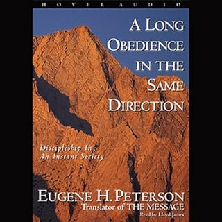 Long Obedience in the Same Direction Audiolibro Por Eugene H. Peterson arte de portada