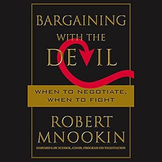 Bargaining with the Devil Audiobook By Robert Mnookin cover art