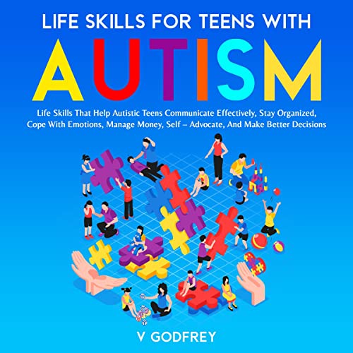 Life Skills for Teens with Autism Audiolibro Por V Godfrey arte de portada