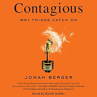 Contagious Audiolibro Por Jonah Berger arte de portada