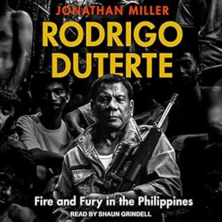 Rodrigo Duterte Audiolibro Por Jonathan Miller arte de portada