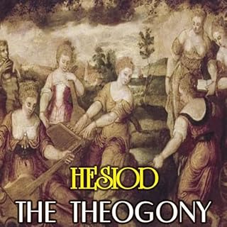 The Theogony Audiolibro Por Hesiod arte de portada