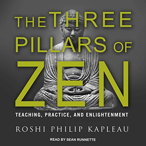 The Three Pillars of Zen Audiolibro Por Roshi Philip Kapleau arte de portada