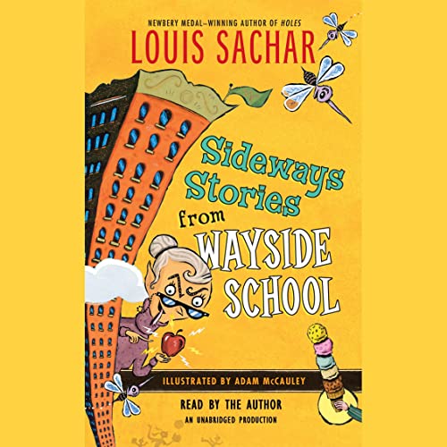 Sideways Stories from Wayside School Audiolibro Por Louis Sachar arte de portada