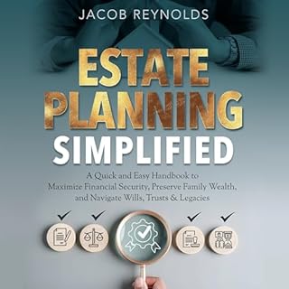 Estate Planning Simplified Audiobook By Jacob Reynolds cover art