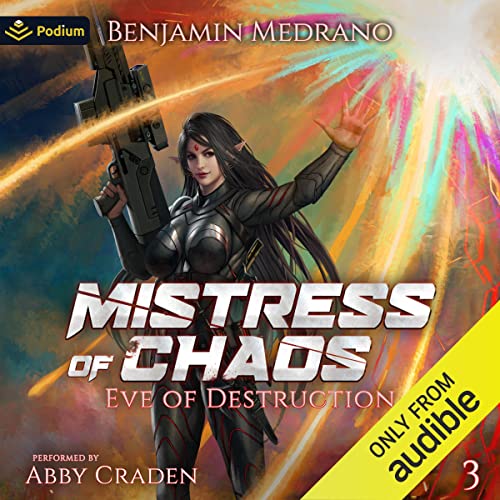 Mistress of Chaos Audiolibro Por Benjamin Medrano arte de portada