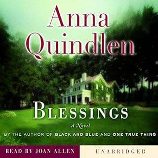 Blessings Audiolibro Por Anna Quindlen arte de portada