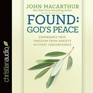 Found: God's Peace Audiolibro Por John MacArthur arte de portada