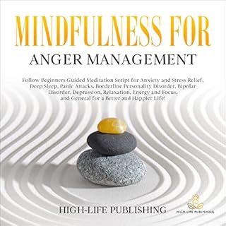 Mindfulness for Anger Management Audiolibro Por High-Life Publishing arte de portada