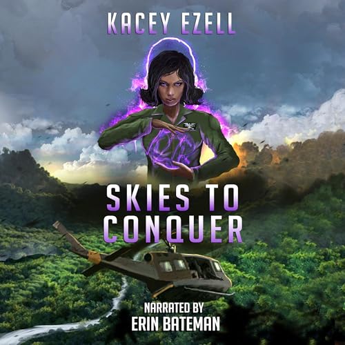 Skies to Conquer Audiolivro Por Kacey Ezell capa