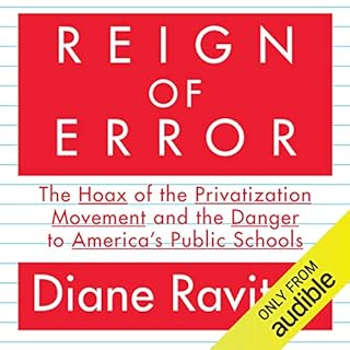 Reign of Error Audiolibro Por Diane Ravitch arte de portada