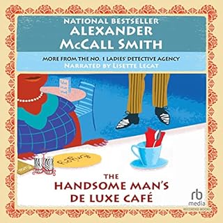 The Handsome Man's Deluxe Café Audiolibro Por Alexander McCall Smith arte de portada