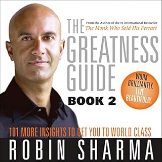 The Greatness Guide Book 2 Audiolibro Por Robin Sharma arte de portada