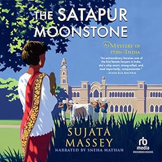 The Satapur Moonstone Audiolibro Por Sujata Massey arte de portada