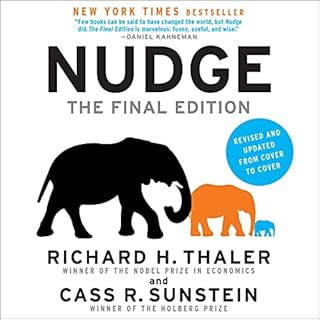 Nudge: The Final Edition Audiolibro Por Richard H. Thaler, Cass R. Sunstein arte de portada