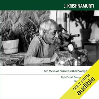 Can the Mind Observe Without Comparison Audiobook By Jiddu Krishnamurti cover art