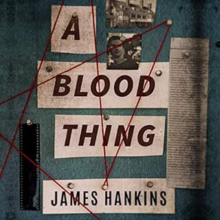 A Blood Thing Audiolibro Por James Hankins arte de portada