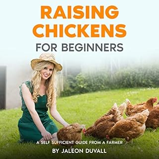 Raising Chickens for Beginners Audiolibro Por Jaleon Duvall arte de portada