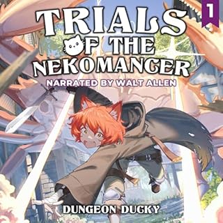 Trials of the Nekomancer Audiolibro Por Dungeon Ducky arte de portada