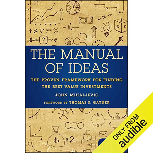 The Manual of Ideas Audiolibro Por John Mihaljevic arte de portada