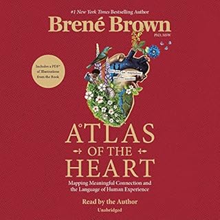 Atlas of the Heart Audiolibro Por Brené Brown arte de portada