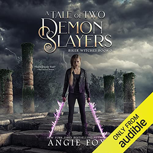 A Tale of Two Demon Slayers Audiolibro Por Angie Fox arte de portada