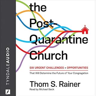 The Post-Quarantine Church Audiolibro Por Thom S. Rainer arte de portada