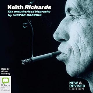 Keith Richards Audiolibro Por Victor Bockris arte de portada