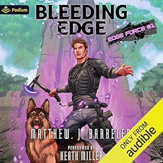 Bleeding Edge Audiolibro Por Matthew J. Barbeler arte de portada