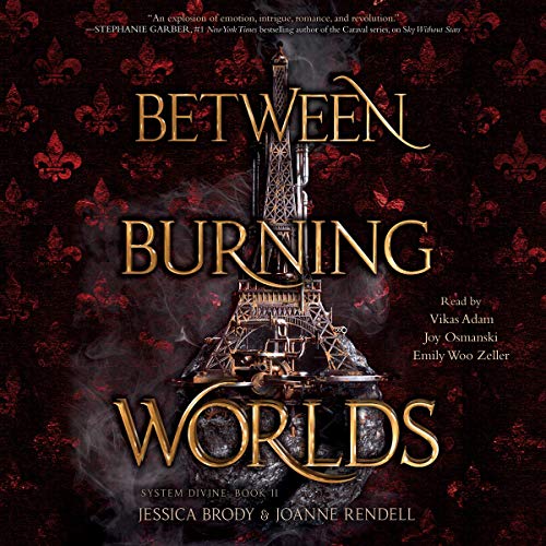 Between Burning Worlds Audiolibro Por Jessica Brody, Joanne Rendell arte de portada