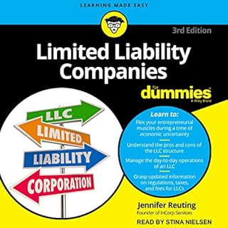 Limited Liability Companies for Dummies Audiolibro Por Jennifer Reuting arte de portada