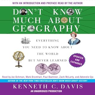 Don't Know Much About Geography: Revised and Updated Edition Audiolibro Por Kenneth C. Davis arte de portada