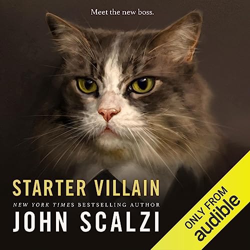 Starter Villain Audiolibro Por John Scalzi arte de portada