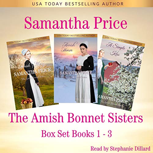 The Amish Bonnet Sisters Series Box Set Audiolibro Por Samantha Price arte de portada