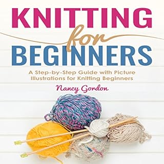 Knitting for Beginners Audiolibro Por Nancy Gordon arte de portada