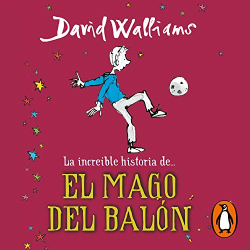 Diseño de la portada del título La increíble historia de... El mago del balón