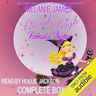 Literal Leigh Romance Diaries: The Complete Collection Boxed Set Audiolibro Por Melanie James arte de portada